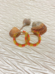 ORECCHINI SOLEA TRICOLORE