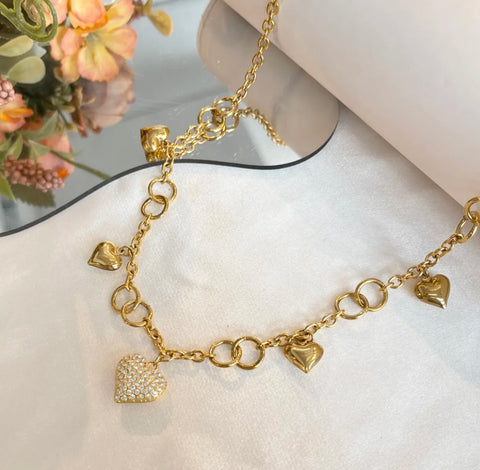 Collana Cuore Dorato