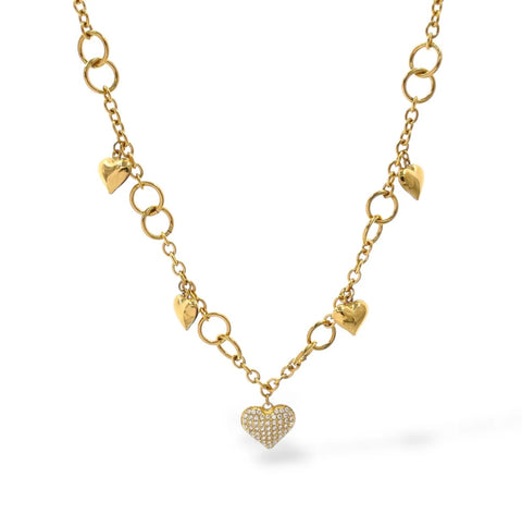 Collana Cuore Dorato