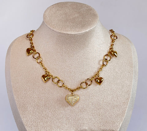 Collana Cuore Dorato